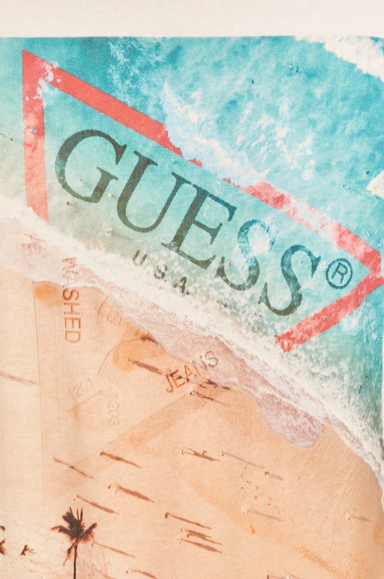 Guess Jeans - Tričko M0GI66.I3Z00 bílá