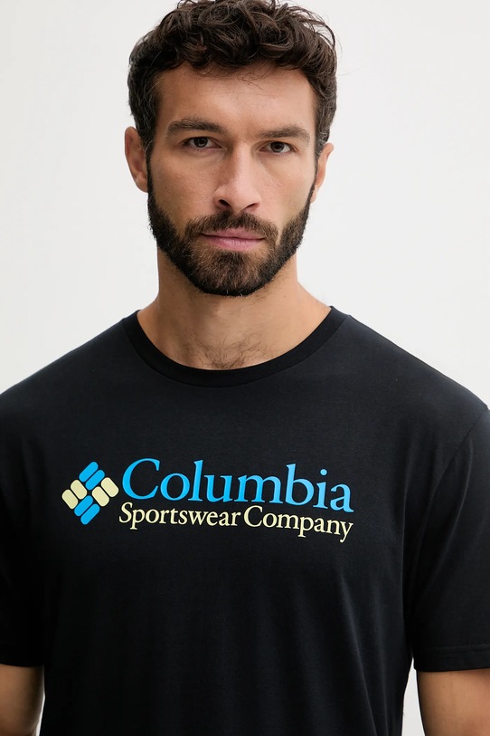 Футболка Columbia CSC Basic Logo чорний 1680053.