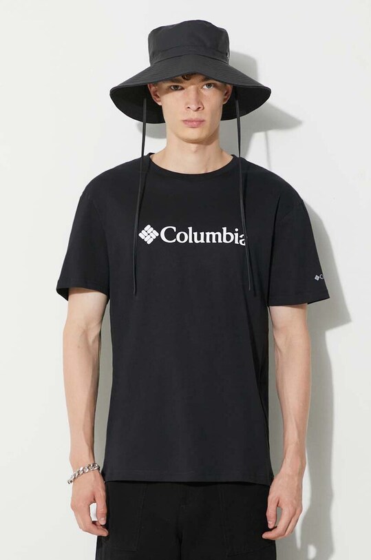 Ρούχα Columbia μπλουζάκι 1680053. μαύρο