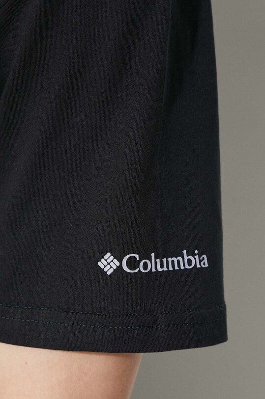 Columbia μπλουζάκι μαύρο 1680053.