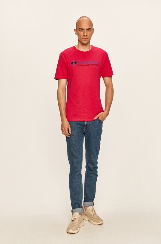 Columbia T-shirt 1680053. różowy AW24