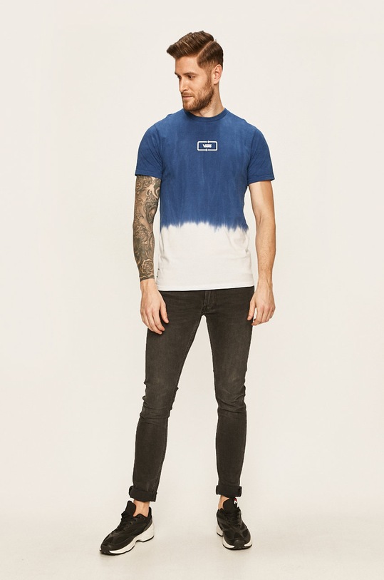 Vans - Pánske tričko VN0A49SXRGJ1 modrá SS20