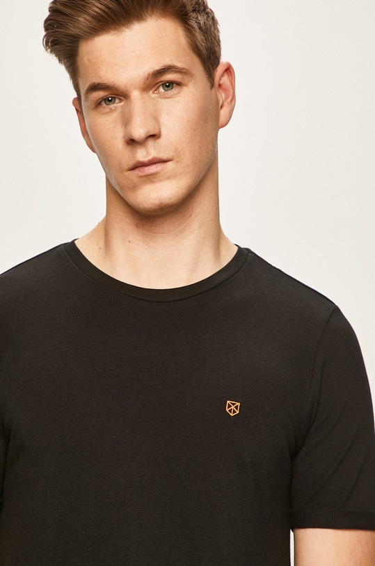 Premium by Jack&Jones - T-shirt bawełna czarny 12166527