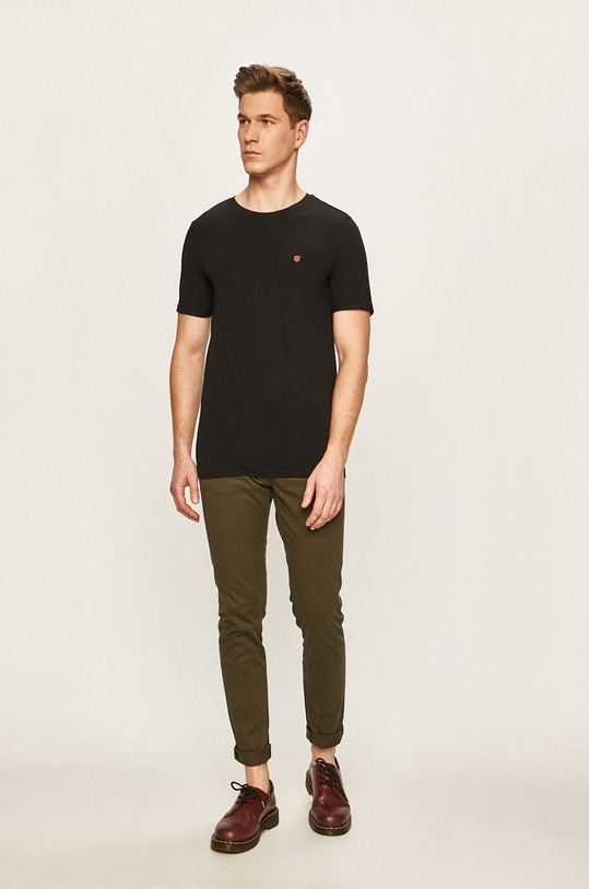 Premium by Jack&Jones - T-shirt 12166527 czarny AA00