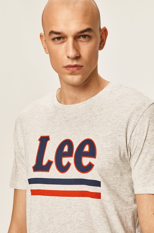 Lee - Majica print siva L64VFQ03