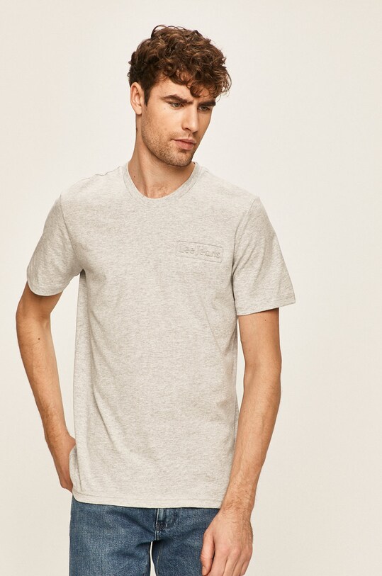 Lee - Tricou melanj gri L65OFE03