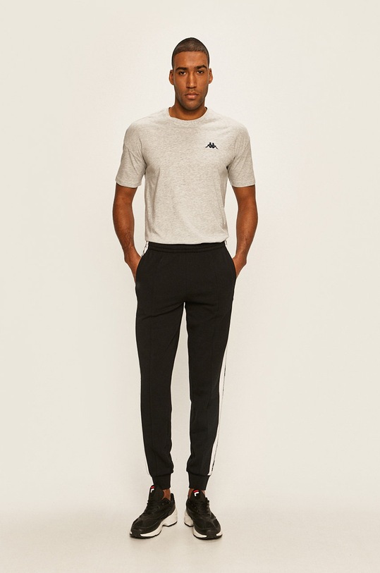 Kappa - Tričko 707389 sivá SS20