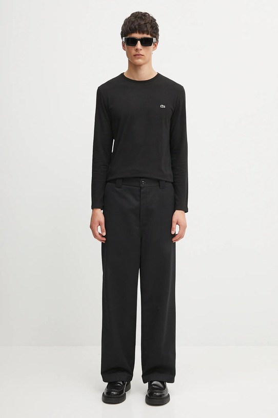 Lacoste longsleeve shirt TH6712. black