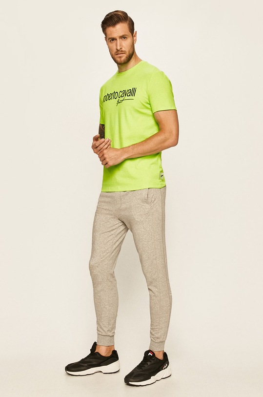 Roberto Cavalli Sport - Tricou KYX23T.JV025 verde SS20
