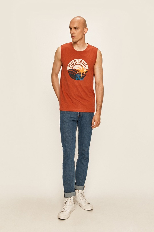 Mustang - Футболка 1009541.7103 помаранчевий SS20