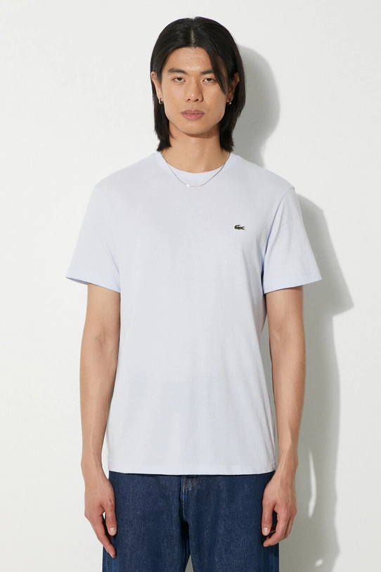 Lacoste t-shirt in cotone blu TH2038