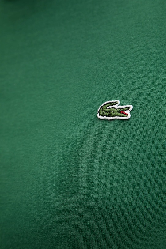 Бавовняна футболка Lacoste TH2038 зелений
