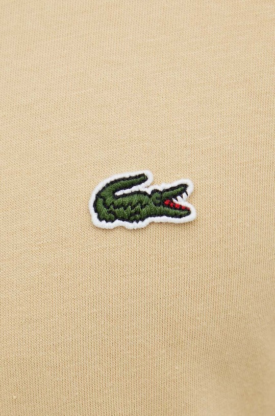 Бавовняна футболка Lacoste TH2038 бежевий