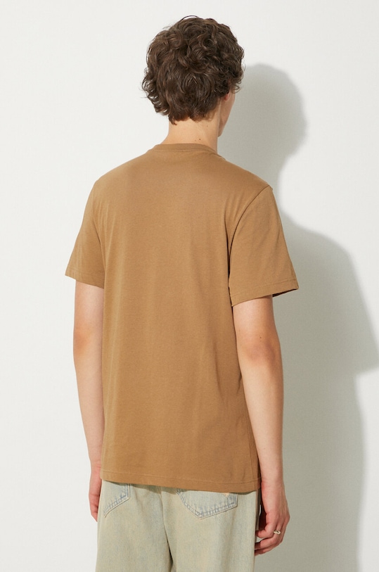 Lacoste t-shirt cotton Men's TH2038 brown AW24