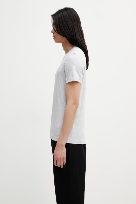 Lacoste Футболка бавовняна чоловіча TH2038 сірий AW24