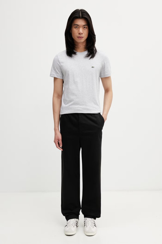Lacoste Футболка бавовняна чоловіча TH2038 сірий