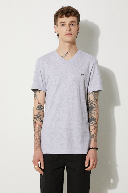 Lacoste tricou uni gri TH2036