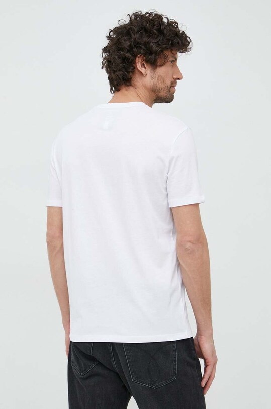Îmbrăcăminte Armani Exchange tricou din bumbac 8NZTPA.ZJH4Z alb