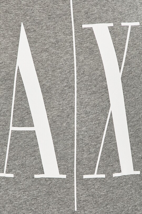 Бавовняна футболка Armani Exchange 8NZTPA.ZJH4Z сірий