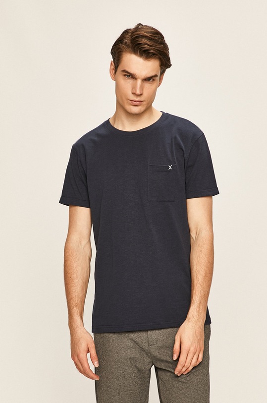Clean Cut Copenhagen - T-shirt bawełna granatowy CC1333.Navy