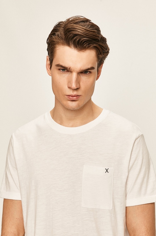 Clean Cut Copenhagen - T-shirt bawełna biały CC1333.White