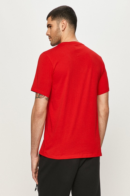 Odzież Converse - T-shirt 10007887.A06 czerwony