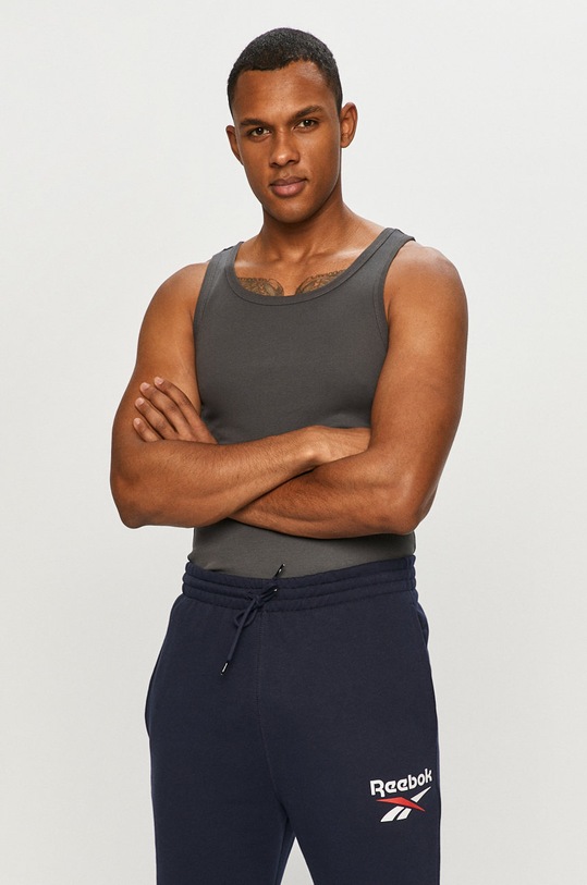 Atlantic - Tričko bavlna sivá BMV.046....