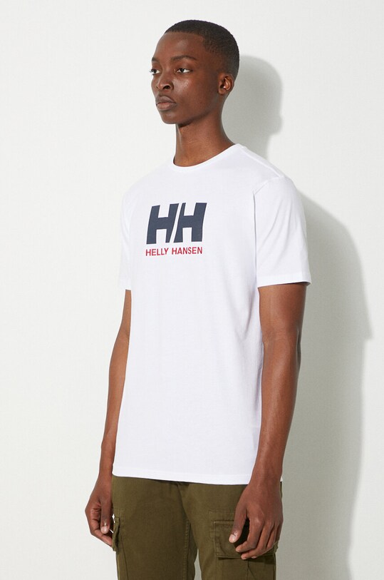 Helly Hansen t-shirt HH LOGO T-SHIRT biały 33979