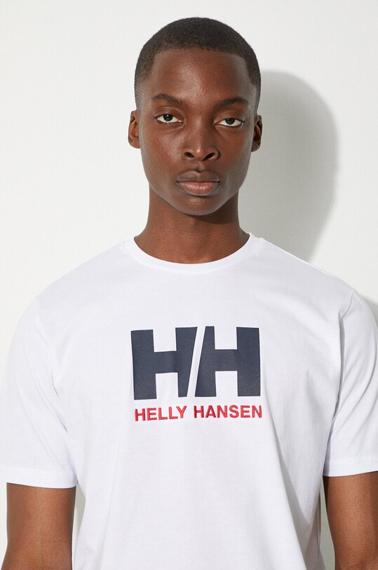 Helly Hansen t-shirt HH LOGO T-SHIRT 33979 biały