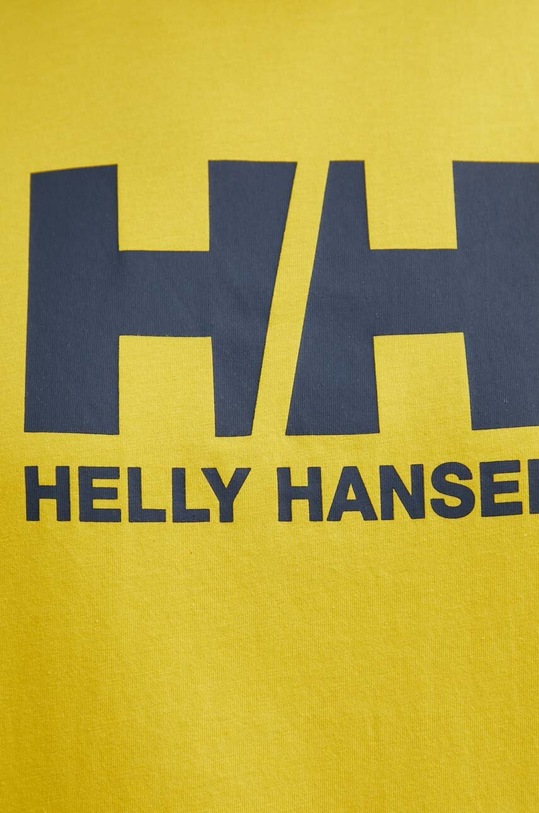 Helly Hansen t-shirt bawełniany 33979 żółty
