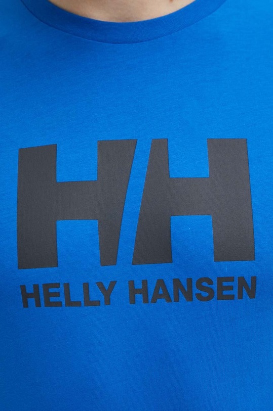 Helly Hansen t-shirt bawełniany 33979 niebieski