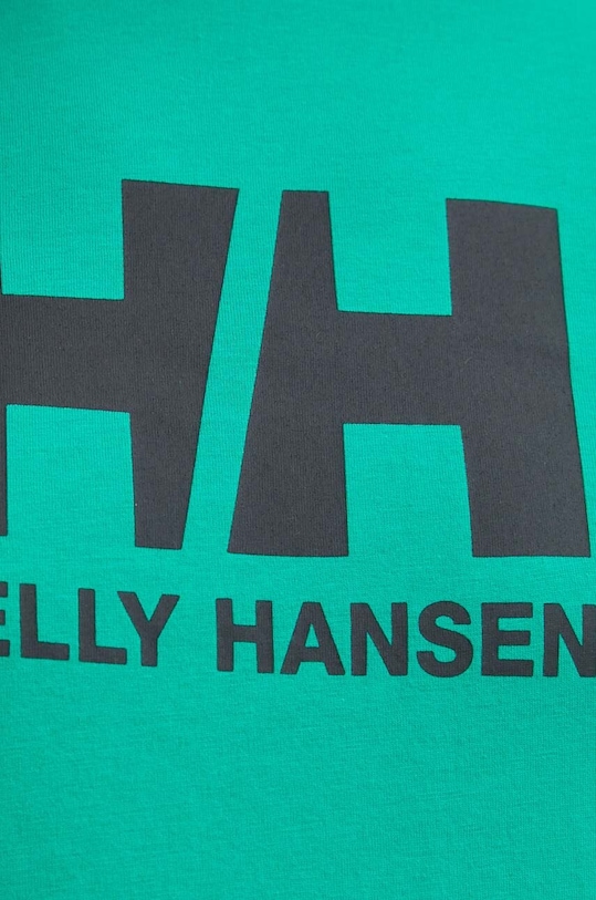 Helly Hansen t-shirt bawełniany 33979 zielony