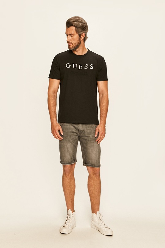 Guess Jeans - Tričko M0RI40.K9Y20 černá SS20