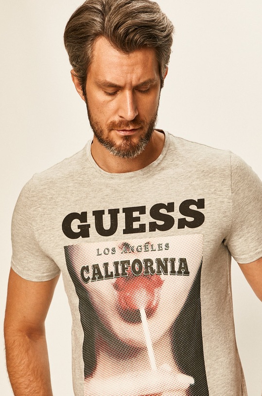 Guess Jeans - Tričko šedá M01I77.J1300