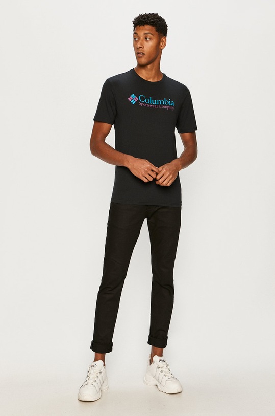 Columbia tricou 1680053 negru AW24
