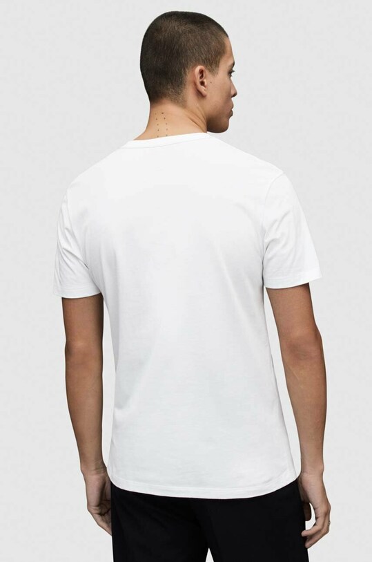 Бавовняна футболка AllSaints білий MD131G