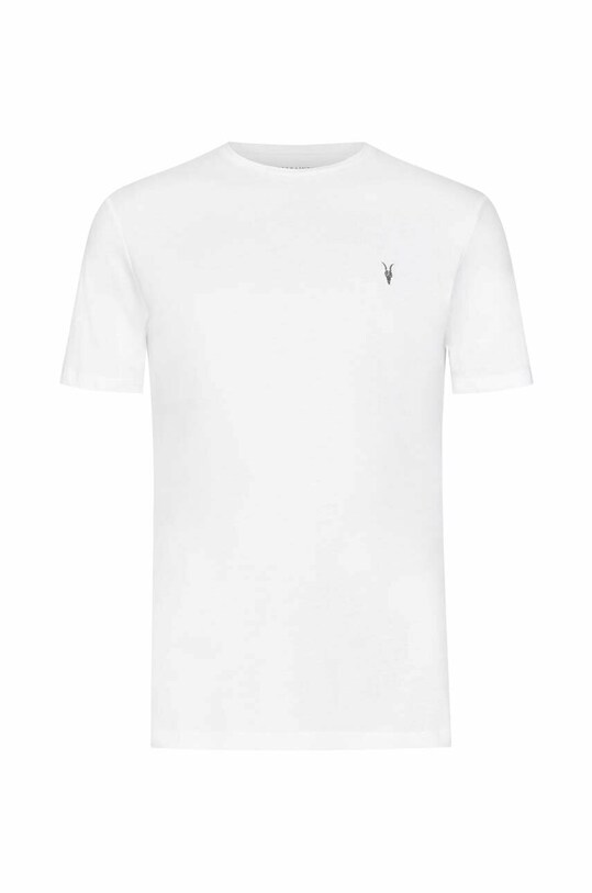 Бавовняна футболка AllSaints MD131G білий