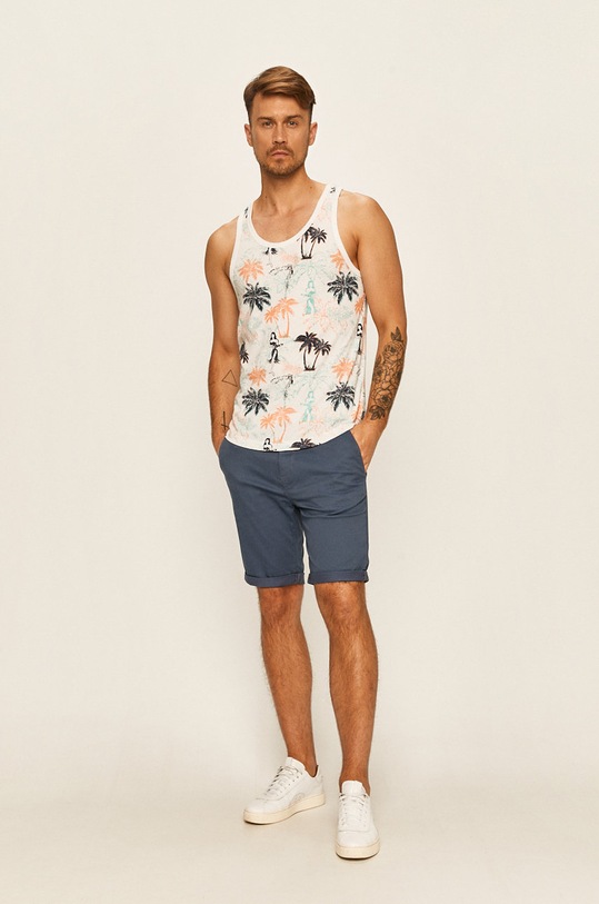 Tom Tailor Denim - Top 1020122 bílá SS20