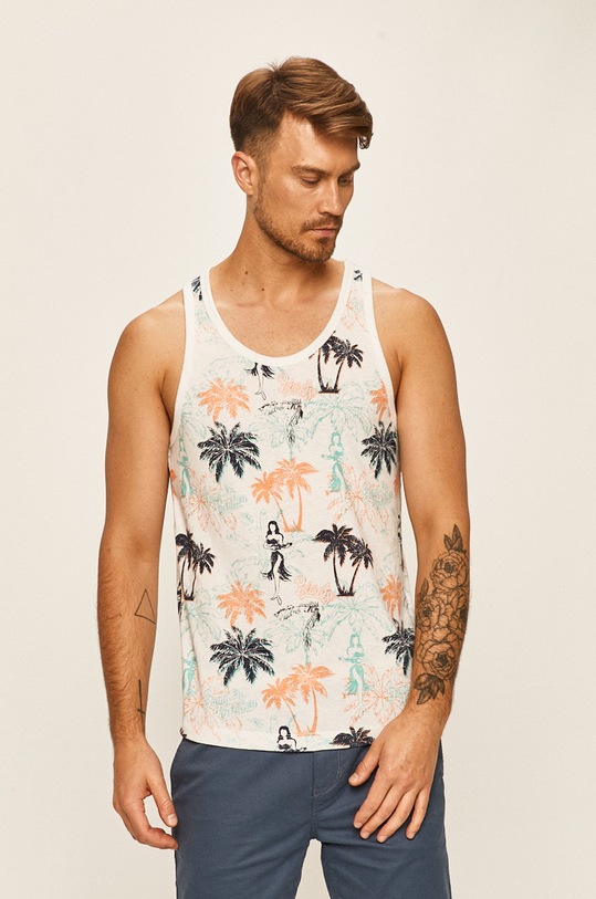 Tom Tailor Denim - Top bílá 1020122