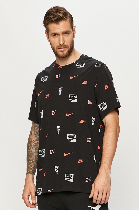 Nike Sportswear - Tričko bavlna čierna CV8962