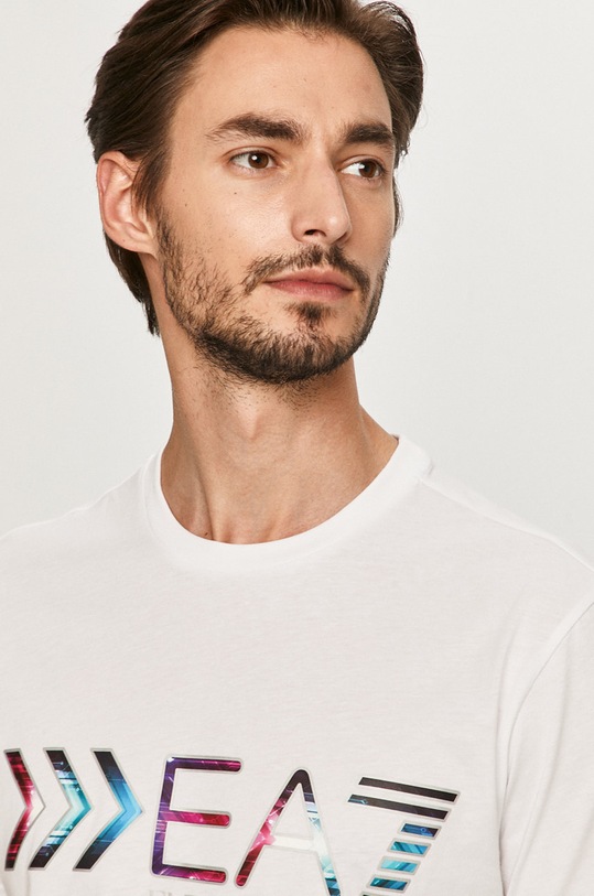 EA7 Emporio Armani - Tricou alb 3HPT16.PJ02Z