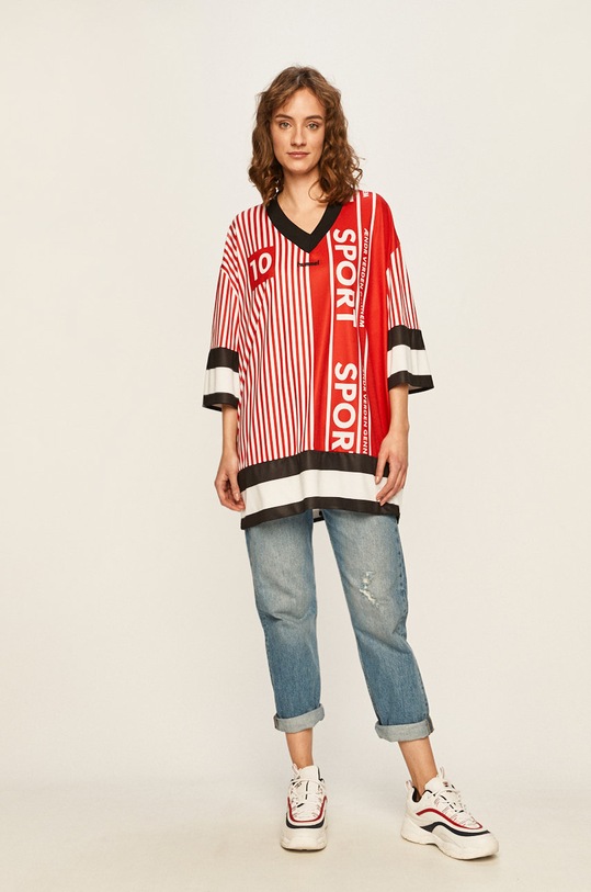 Hummel - Pánske tričko 207038 červená SS20