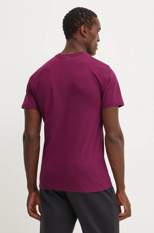 Helly Hansen t-shirt bawełniany TOKYO 53285 fioletowy