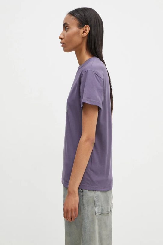 Helly Hansen cotton t-shirt TOKYO 53285 violet AW24