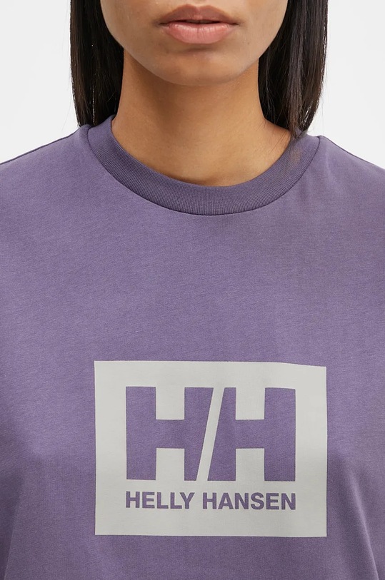 Helly Hansen tricou din bumbac TOKYO violet 53285