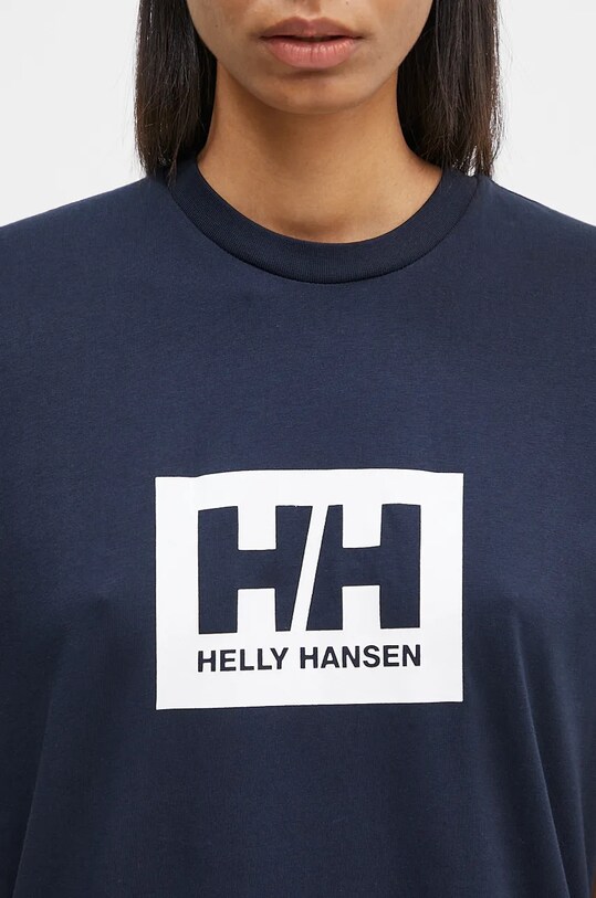 Îmbrăcăminte Helly Hansen tricou din bumbac TOKYO 53285 bleumarin
