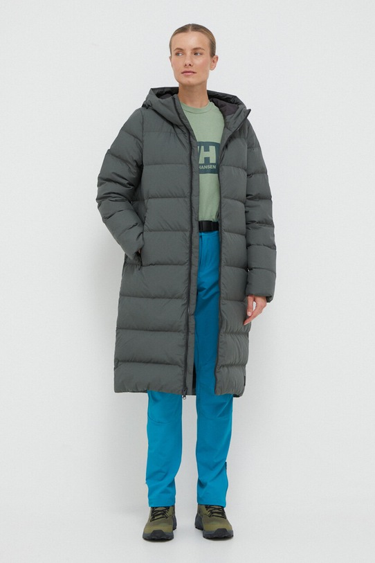 Βαμβακερό μπλουζάκι Helly Hansen TOKYO πράσινο 53285