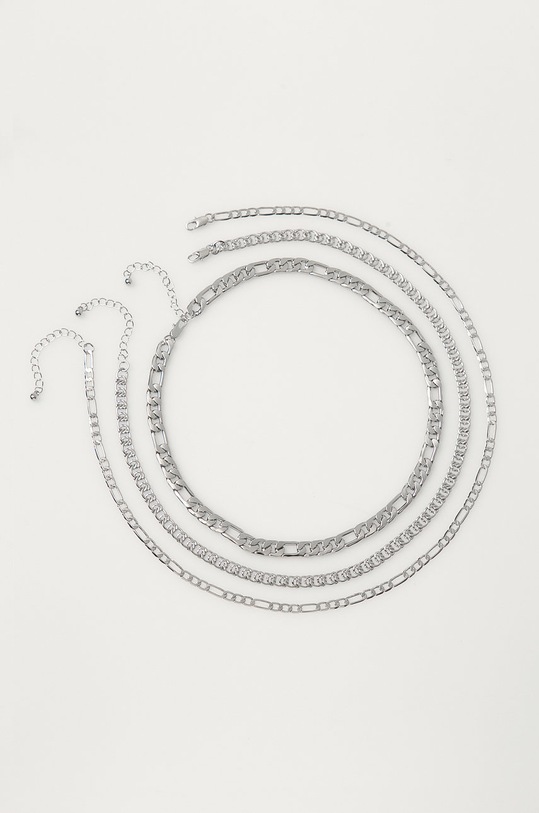 Pieces - Naszyjnik srebrny 17115475