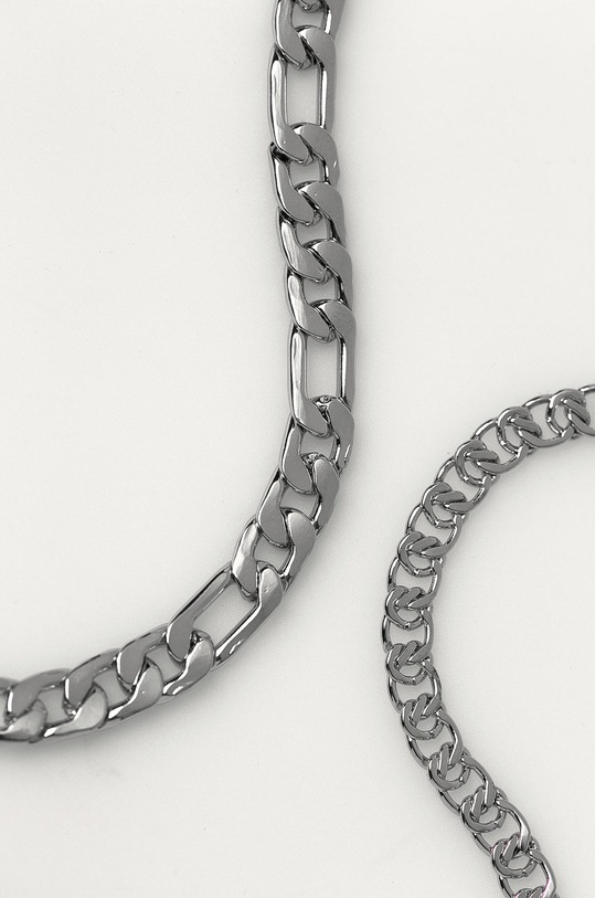 Pieces - Naszyjnik 17115475 srebrny SS21