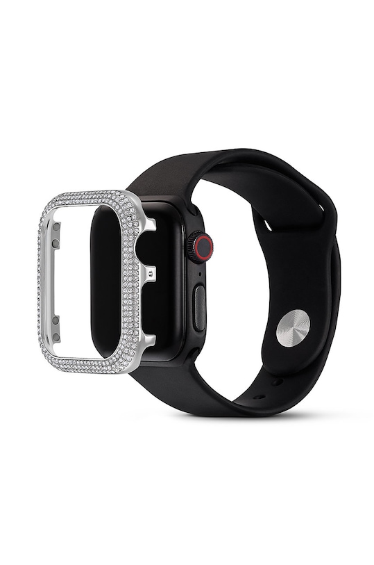 Doplnky Swarovski - Puzdro Sparkling Apple Watch 5572573 strieborná